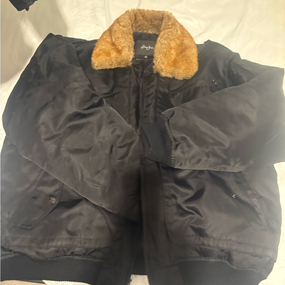 Sean John Fur Collared Jacket - image 2